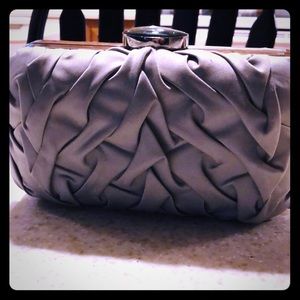 Beautiful Grey/Silver Clutch